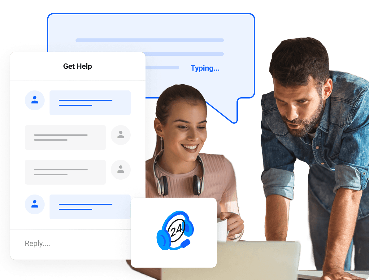 Domains + Cloud Hosting + Pro Email + More - Our technical team is here to help you with everything!